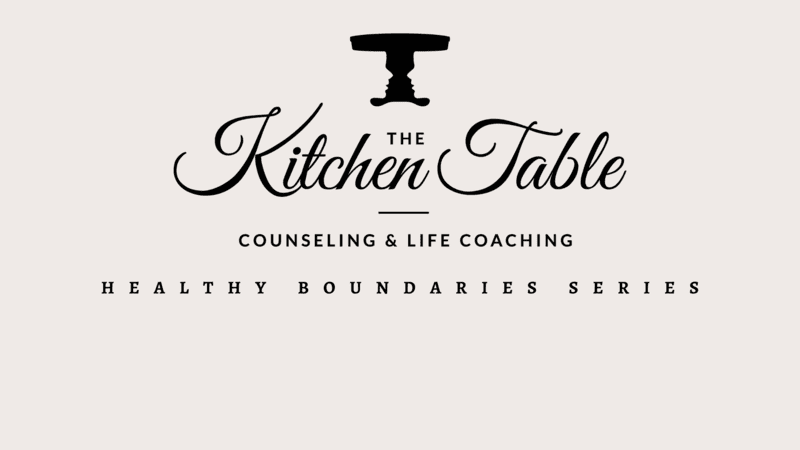 Healthy Boundaries Video Series Healthy Boundaries Video Series
